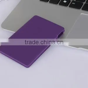 AWC711 2000mah 6.5mm Thin Smart Gift Charger Recharger Smallest Mobile Phone Battery Power Bank Quality Choice thumbnail-5