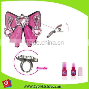 Beauty Girl Salon Toy Set With Hair Dryer Curling Iron Lipstic and Acc thumbnail-3