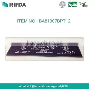 High Quality Circular Lcd Display for Motormeters Stn Blue Lcd thumbnail-1