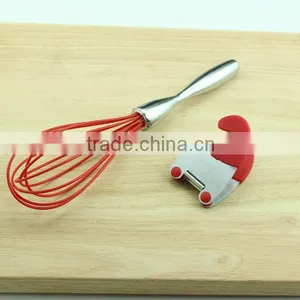 Wonderful Hand Held Egg Beater And Pot Clip Kitchenware Set thumbnail-3