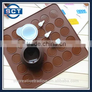Silicone Macaron Mold Pot Baking Decorating Pen Pastry Cream Cake Nozzle Tool thumbnail-4
