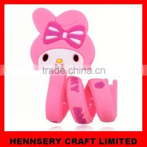 Customized Shape and Logo Soft Pvc Rubber Mobile Phone Accessory thumbnail-1