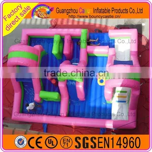2016 Popular Outdoor Sport Inflatable Assault Obstacle Course thumbnail-3