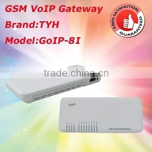 8 Port Goip,GSM Terminal Gsm Sim Box Voip Gateway,gsm Internet Radio thumbnail-1