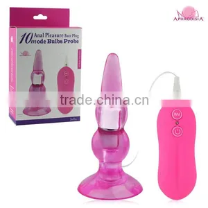 10 Mode Vibration Soft Jelly Anal Probe in Anal Sex Toys thumbnail-1