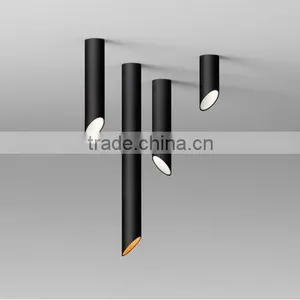 Black Ceiling Light and Black Tube Light thumbnail-1
