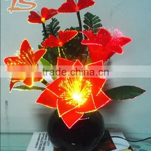Fiber Optic Butterfly Flower LED Light thumbnail-3