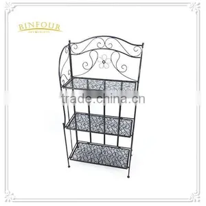 Europe Style Metal Garden Flower Rack/ Flower Display Shelf/ Flower Stand thumbnail-1