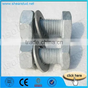 Zinc Blue White Color ASTM A325 Structural Bolt thumbnail-1