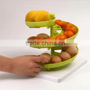 Creative Kitchen Supplies Spiral Egg and Fruit Racks thumbnail-1