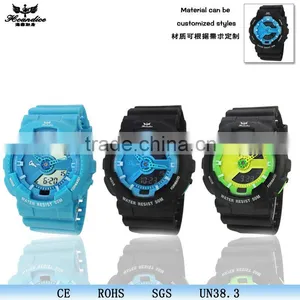2013 Sports Colorful Kids Rubber Watches Silicone thumbnail-1