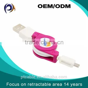 Retractable USB to Micro-USB Sync Charger Cable thumbnail-5