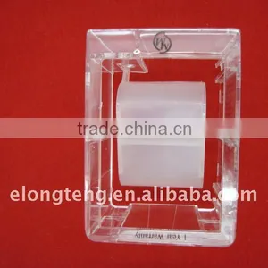 Transparent Plastic Watch Box for One Watch thumbnail-1