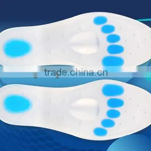Transparent XL High Quality Silicone Gel Insoles for Shoes Eco-friendly thumbnail-1