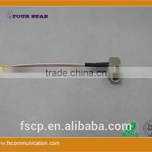RG178 Cable Assembly With FME Male Bulkhead Right Angle Crimp to U.FL Male Crimp Connectors thumbnail-1