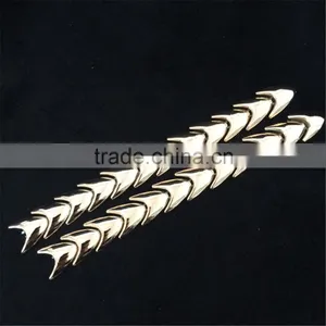 Fish Bone Shape Rhinestone Mesh Plastic Rhinestone Trimming Garment Accessories thumbnail-6