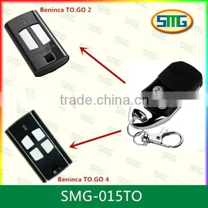 SMG-015TO Compatible Garage Door Rolling Code Bennica 433MHz Wireless Remote Control thumbnail-1