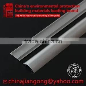 Aluminum Alloy Wire Protection Floor Trunking With Double-sided Adhesive Metal Trunking thumbnail-1