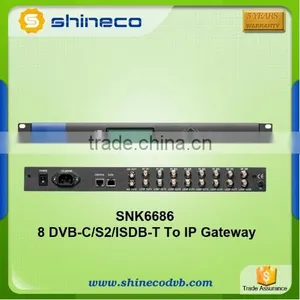 Lowest Cost DVB S2 FTA Receiver With BISS DVB To IP Gateway 256 Channels thumbnail-1
