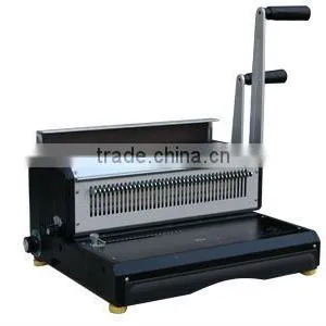 Professional Supplier WD-3008 Electric Punching Wire Binding Machine thumbnail-1