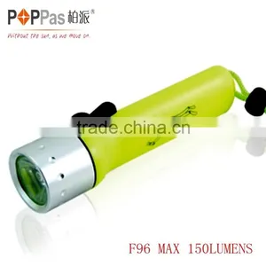 3w Waterproof IPX8 Diving Led Flashlight thumbnail-1
