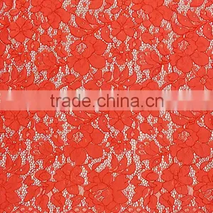 Eco-Friendly Beautiful High Quality Nylon/Cotton Eyelash Lace Fabric T8113 thumbnail-2