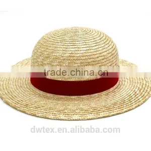 Wholesale Best Selling Red Band 100%Paper Straw Luffy Official Hat thumbnail-1