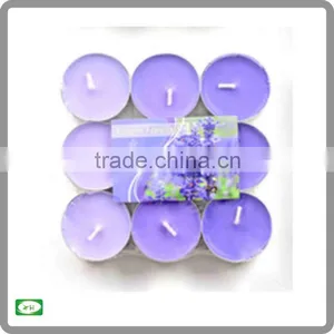 9pc Pack of 4 Hour Scented Tea Light Candle/tea Light Decorative Candles/colored Tea Light Candles thumbnail-1
