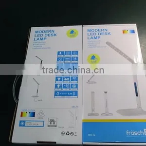 Touch Desk Light Led Table Lamp With Alarm Clock Calendar Display thumbnail-4