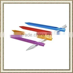 7"/8"/12" Colored-Anodized Aluminum Alloy Camping Tent Peg/Tent Stake thumbnail-1
