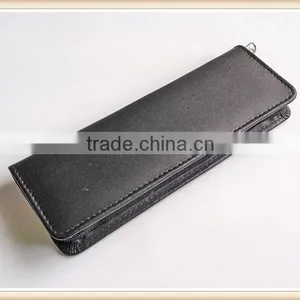 High Quality Leather Zipper Pen Case for Metal Pen thumbnail-4