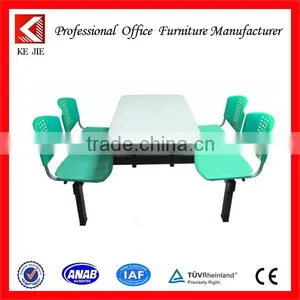 Fast Food Furnishings Seat Fast Food Commercial Restaurant Furniture Fast Restaurant Chair and Table thumbnail-2