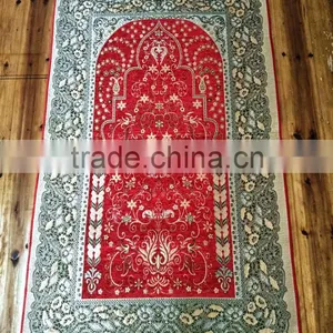 New China Muslim Prayer Rug Mat With Lower Price thumbnail-1