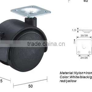 Wholesale Factory Direct Shopping Cart Caster Wheel thumbnail-3