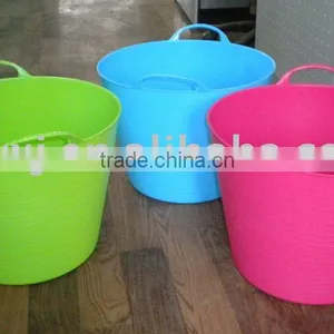 Colorful Plastic Tub,flexible Plastic Bucket&pail,FlexBag,REACH thumbnail-1