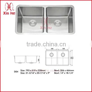 Deep Double Kitchen Sink thumbnail-1