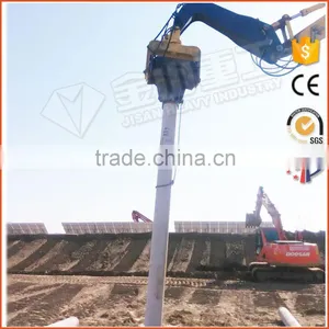 Excavator Mounted Hydraulic Piling Hammer for 20ton Excavator thumbnail-3