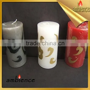 Craft Candle for Church Art Religious Pillar Candle thumbnail-1