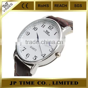 Leather PC21 Quartz Arabic Numberals Dial Wrist Watch thumbnail-1