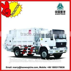 HOWO 4x2 Garbage Truck thumbnail-1