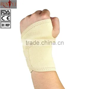 Hand Wrist Brace Glove Guard Weight Lifting Crossfit Wrap thumbnail-1