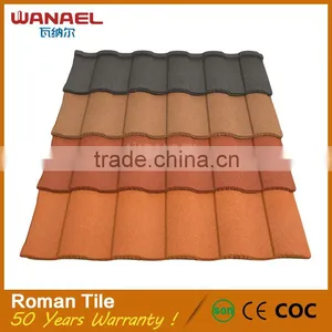 Roman Flat Roof Tile Lightweight One-stop Service Roofing Material thumbnail-6