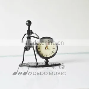 Metal Crafts Clock Of Saxphone thumbnail-1