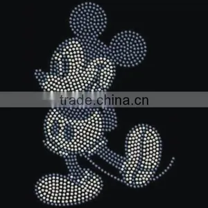 New Style Cartoon Design Hot Fix Motif Rhinestone Studs for Clothing thumbnail-1