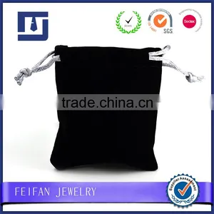 Manufacturer Custom Velvet Jewelry Bag,Cufflinks Bag,Tie Clip Bag, Promotional Drawstring Pouch thumbnail-3