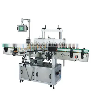 Single Side or Double Sides Bottles Full Automatic Wet Glue Labeling Machine , thumbnail-1