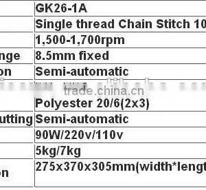Gk26-1a Portable Sewing Machine Bag Closing Machine thumbnail-2