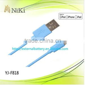 Professional Design Colorful 1m Round USB Data Cable for Iphone Products thumbnail-1