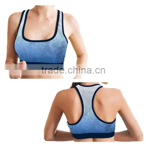 (OEM/ODM Factory) 001 Custom Yoga Sports Bra thumbnail-2