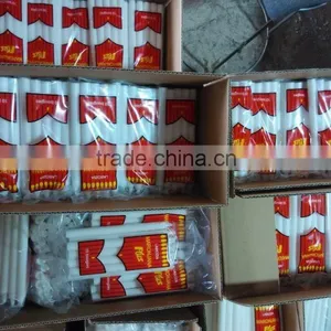27g White Color and Paraffin Wax Household Candle for Madagascar Market thumbnail-4